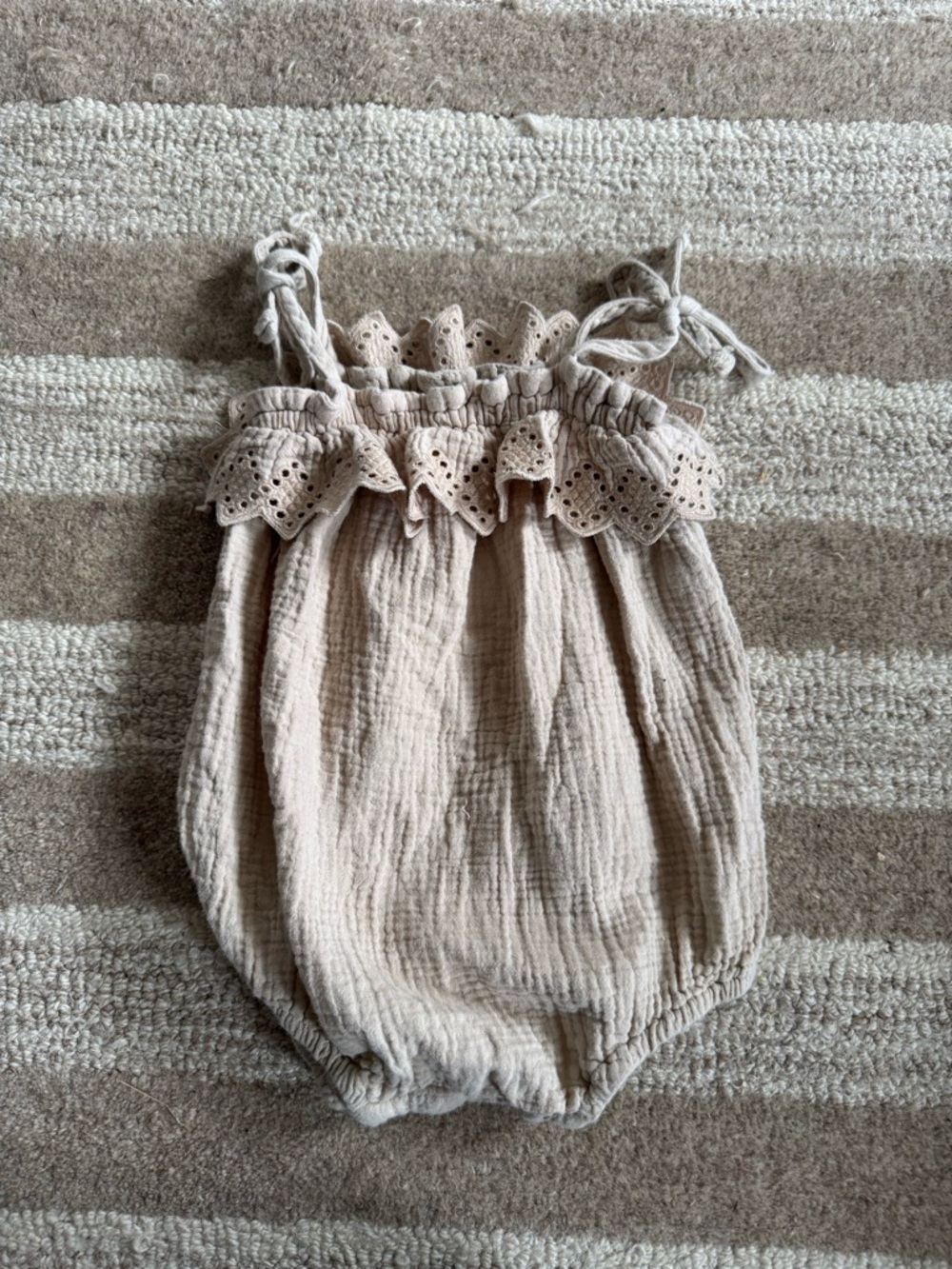 Rylee & Cru Eyelet Ruffle Bubble
